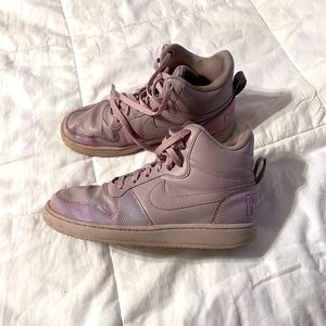 Nike leather hi-tops